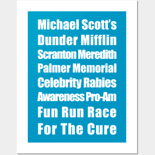 Michael Scott's Fun Run Posters and Art